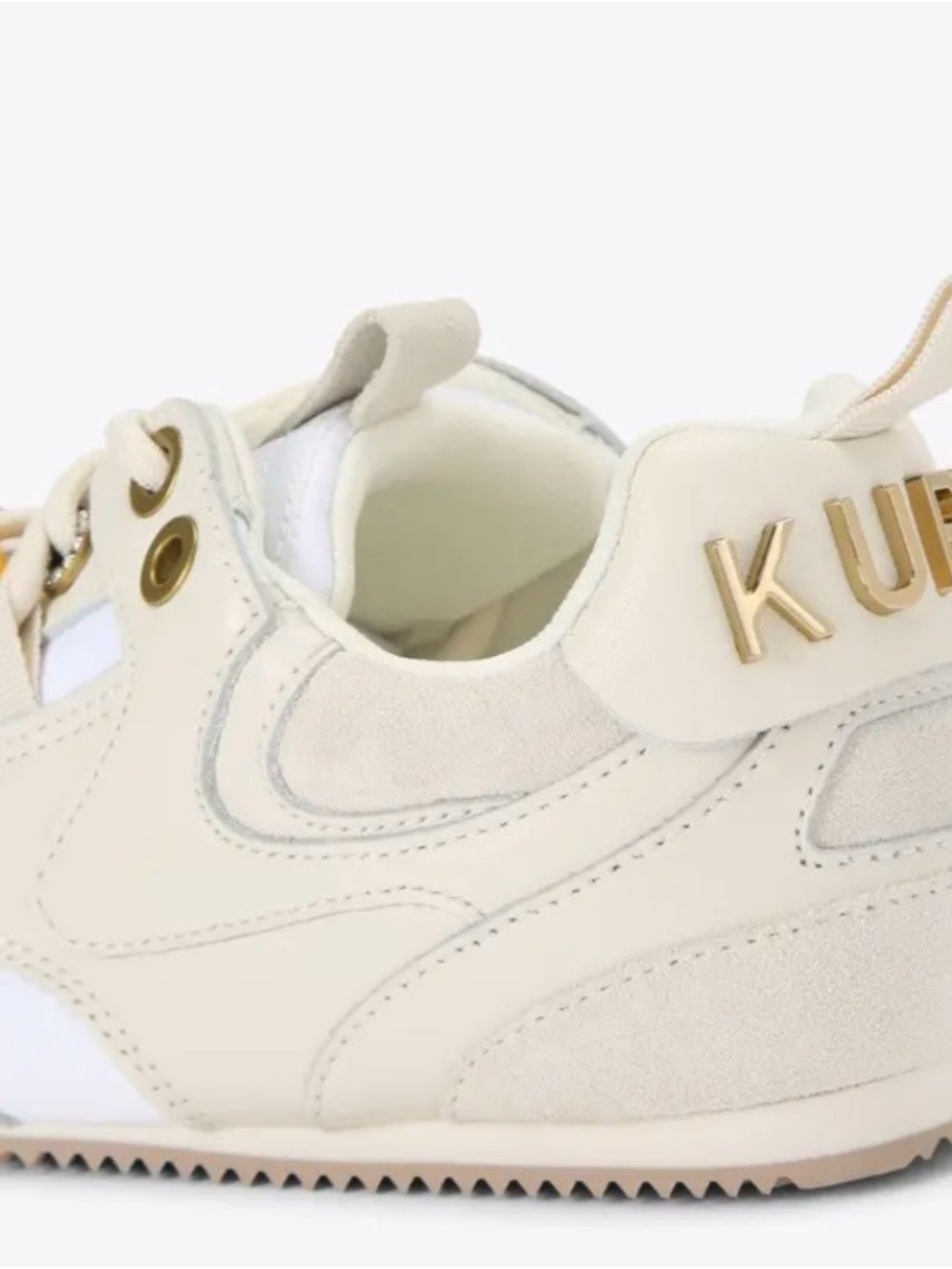 New in Box KURT BEAD SLIM RUNNER SNEAKER KURT GEIGER LONDON size 7.5 reg $258 - Picture 2 of 11